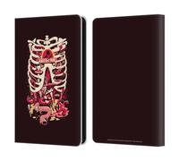 Head Case Designs Officially Licensed Rick And Morty Anatomy Park Season 1 & 2 Graphics Leather Wallet Case Compatible With Amazon Kindle 11th Gen (2024)