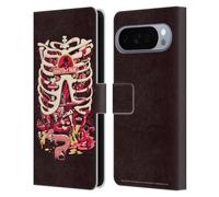 Head Case Designs Officially Licensed Rick And Morty Anatomy Park Season 1 & 2 Graphics Leather Wallet Case Compatible With Google Pixel 10 Pro XL