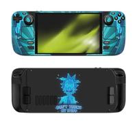 Head Case Designs Officially Licensed Rick And Morty Don't Touch My Stuff Graphics Vinyl Sticker Skin Decal Cover Compatible With Steam Deck OLED