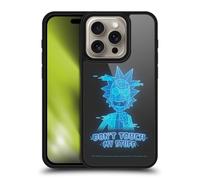 Head Case Designs Officially Licensed Rick And Morty Don't Touch My Stuff Season 5 Graphics Gel Armour Case [Military Grade Protection] Compatible With Apple iPhone 16 Pro