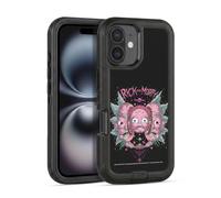 Head Case Designs Officially Licensed Rick And Morty Intergalactic Escapades Season 1 & 2 Graphics Ultra-Armoured Shockproof Case [Military Grade Protection] Compatible With Apple iPhone 16