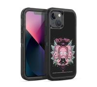 Head Case Designs Officially Licensed Rick And Morty Intergalactic Escapades Season 1 & 2 Graphics Ultra-Armoured Shockproof Case [Military Grade Protection] Compatible With Apple iPhone 13