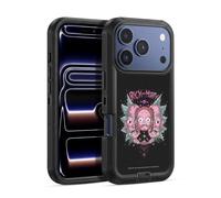 Head Case Designs Officially Licensed Rick And Morty Intergalactic Escapades Season 1 & 2 Graphics Ultra-Armoured Shockproof Case [Military Grade Protection] Compatible With Apple iPhone 17 Pro