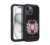Head Case Designs Officially Licensed Rick And Morty Intergalactic Escapades Season 1 & 2 Graphics Ultra-Armoured Shockproof Case [Military Grade Protection] Compatible With Apple iPhone 15