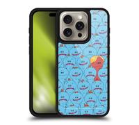 Head Case Designs Officially Licensed Rick And Morty Mr. Meeseeks Pattern Season 4 Graphics Gel Armour Case [Military Grade Protection] Compatible With Apple iPhone 16 Pro