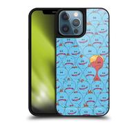Head Case Designs Officially Licensed Rick And Morty Mr. Meeseeks Pattern Season 4 Graphics Gel Armour Case [Military Grade Protection] Compatible With Apple iPhone 13 Pro Max