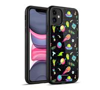 Head Case Designs Officially Licensed Rick And Morty Neon Pattern Season 3 Graphics Gel Armour Case [Military Grade Protection] Compatible With Apple iPhone 11