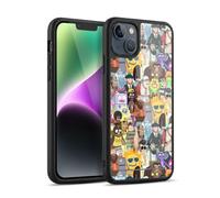 Head Case Designs Officially Licensed Rick And Morty Parasite Season 3 Graphics Gel Armour Case [Military Grade Protection] Compatible With Apple iPhone 14 Plus