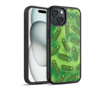 Head Case Designs Officially Licensed Rick And Morty Pickle Rick Pattern Season 3 Graphics Gel Armour Case [Military Grade Protection] Compatible With Apple iPhone 15