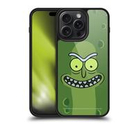Head Case Designs Officially Licensed Rick And Morty Pickle Rick Season 3 Graphics Gel Armour Case [Military Grade Protection] Compatible With Apple iPhone 15 Pro Max