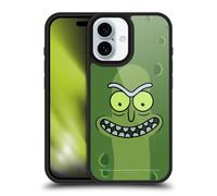 Head Case Designs Officially Licensed Rick And Morty Pickle Rick Season 3 Graphics Gel Armour Case [Military Grade Protection] Compatible With Apple iPhone 16