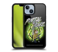 Head Case Designs Officially Licensed Rick And Morty Portal Boyz Season 5 Graphics Gel Armour Case [Military Grade Drop Protection] Compatible With Apple iPhone 14