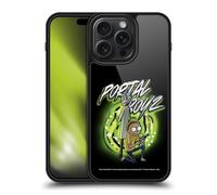 Head Case Designs Officially Licensed Rick And Morty Portal Boyz Season 5 Graphics Gel Armour Case [Military Grade Protection] Compatible With Apple iPhone 15 Pro Max