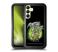 Head Case Designs Officially Licensed Rick And Morty Portal Boyz Season 5 Graphics Ultra-Armoured Shockproof Case Compatible With Samsung Galaxy A25 5G