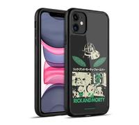 Head Case Designs Officially Licensed Rick And Morty Portals Duo Graphics Gel Armour Case [Military Grade Protection] Compatible With Apple iPhone 11