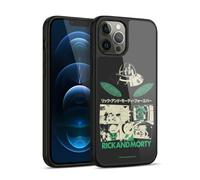 Head Case Designs Officially Licensed Rick And Morty Portals Duo Graphics Gel Armour Case [Military Grade Protection] Compatible With Apple iPhone 12 Pro Max