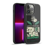 Head Case Designs Officially Licensed Rick And Morty Portals Duo Graphics Gel Armour Case [Military Grade Protection] Compatible With Apple iPhone 13 Pro Max