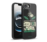 Head Case Designs Officially Licensed Rick And Morty Portals Duo Graphics Gel Armour Case [Military Grade Protection] Compatible With Apple iPhone 16e / iPhone 17e