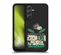 Head Case Designs Officially Licensed Rick And Morty Portals Duo Graphics Gel Armour Case [Military Grade Protection] Compatible With Samsung Galaxy A54 5G