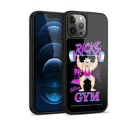 Head Case Designs Officially Licensed Rick And Morty Rick's Gym Season 1 & 2 Graphics Gel Armour Case [Military Grade Protection] Compatible With Apple iPhone 12 Pro Max