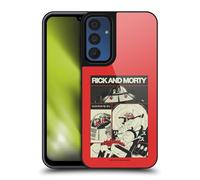 Head Case Designs Officially Licensed Rick And Morty The Space Cruiser Collage Duo Graphics Gel Armour Case [Military Grade Protection] Compatible With Samsung Galaxy A15
