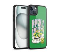 Head Case Designs Officially Licensed Rick And Morty The Space Cruiser Duo Graphics Gel Armour Case [Military Grade Protection] Compatible With Apple iPhone 15 Plus