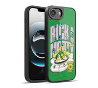 Head Case Designs Officially Licensed Rick And Morty The Space Cruiser Duo Graphics Gel Armour Case [Military Grade Protection] Compatible With Apple iPhone 16e / iPhone 17e