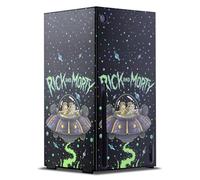 Head Case Designs Officially Licensed Rick And Morty The Space Cruiser Graphics Game Console Wrap Case Cover Compatible With Xbox Series X