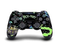 Head Case Designs Officially Licensed Rick And Morty The Space Cruiser Graphics Vinyl Sticker Gaming Skin Decal Cover Compatible With Sony PlayStation 4 PS4 DualShock 4 Controller