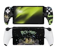 Head Case Designs Officially Licensed Rick And Morty The Space Cruiser Graphics Vinyl Sticker Skin Decal Cover Compatible With Sony PS5 PlayStation PS Portal
