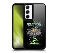 Head Case Designs Officially Licensed Rick And Morty The Space Cruiser Season 1 & 2 Graphics Gel Armour Case [Military Grade Protection] Compatible With Samsung Galaxy A55 5G