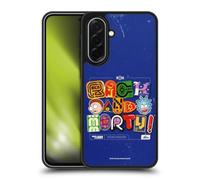 Head Case Designs Officially Licensed Rick And Morty Typography Duo Graphics Gel Armour Case [Military Grade Protection] Compatible With Samsung Galaxy A36 5G