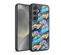 Head Case Designs Officially Licensed Rick And Morty Warp Pattern Season 5 Graphics Gel Armour Case [Military Grade Protection] Compatible With Samsung Galaxy S24 5G