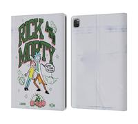 Head Case Designs Officially Licensed Rick And Morty Wubb A Lubba Dub Dub Duo Graphics Leather Wallet Case Compatible With Apple iPad Pro 12.9 2020/2021/2022