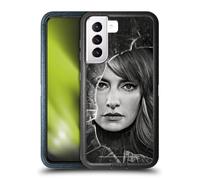 Head Case Designs Officially Licensed Riverdale Alice Cooper Broken Glass Portraits Ultra-Armoured Shockproof Case [Military Grade Protection] Compatible With Samsung Galaxy S21 5G