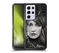 Head Case Designs Officially Licensed Riverdale Alice Cooper Broken Glass Portraits Ultra-Armoured Shockproof Case [Military Grade Protection] Compatible With Samsung Galaxy S21 Ultra 5G