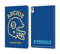 Head Case Designs Officially Licensed Riverdale Archie Football Helmet Graphic Art Leather Wallet Case Compatible With Apple iPad Air 13 2024/2025