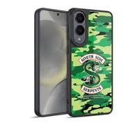 Head Case Designs Officially Licensed Riverdale Camouflage Logo South Side Serpents Gel Armour Case [Military Grade Protection] Compatible With Samsung Galaxy S25 Edge