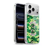 Head Case Designs Officially Licensed Riverdale Camouflage Logo South Side Serpents Gel Case [Military Grade Protection] Compatible with Apple iPhone 17 Pro Max and Compatible with MagSafe