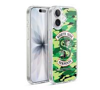 Head Case Designs Officially Licensed Riverdale Camouflage Logo South Side Serpents Gel Case [Military Grade Protection] Compatible with Apple iPhone 17 and Compatible with MagSafe