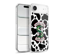 Head Case Designs Officially Licensed Riverdale Cow Logo South Side Serpents Gel Case [Military Grade Protection] Compatible with Apple iPhone 17 Air and Compatible with MagSafe