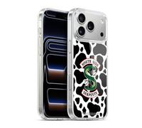 Head Case Designs Officially Licensed Riverdale Cow Logo South Side Serpents Gel Case [Military Grade Protection] Compatible with Apple iPhone 17 Pro Max and Compatible with MagSafe