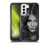 Head Case Designs Officially Licensed Riverdale Hermione Lodge Broken Glass Portraits Ultra-Armoured Shockproof Case [Military Grade Protection] Compatible With Samsung Galaxy S21 5G