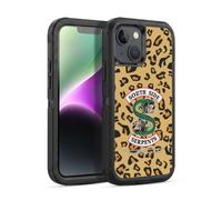 Head Case Designs Officially Licensed Riverdale Leopard Logo South Side Serpents Ultra-Armoured Shockproof Case [Military Grade Protection] Compatible With Apple iPhone 14