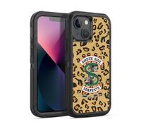Head Case Designs Officially Licensed Riverdale Leopard Logo South Side Serpents Ultra-Armoured Shockproof Case [Military Grade Protection] Compatible With Apple iPhone 13