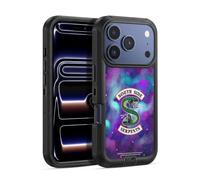 Head Case Designs Officially Licensed Riverdale Nebula Logo 1 South Side Serpents Ultra-Armoured Shockproof Case [Military Grade Protection] Compatible With Apple iPhone 17 Pro