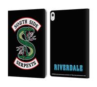Head Case Designs Officially Licensed Riverdale South Side Serpents Graphic Art Leather Wallet Case Compatible With Apple iPad Air 13 2024/2025