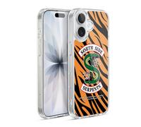 Head Case Designs Officially Licensed Riverdale Tiger Print Logo South Side Serpents Gel Case [Military Grade Protection] Compatible with Apple iPhone 17 and Compatible with MagSafe