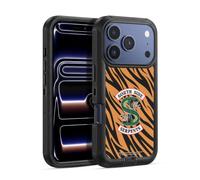 Head Case Designs Officially Licensed Riverdale Tiger Print Logo South Side Serpents Ultra-Armoured Shockproof Case [Military Grade Protection] Compatible With Apple iPhone 17 Pro Max