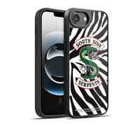Head Case Designs Officially Licensed Riverdale with Zebra Logo South Side Serpents Gel Armour Case [Military Grade Protection] Compatible With Apple iPhone 16e / iPhone 17e